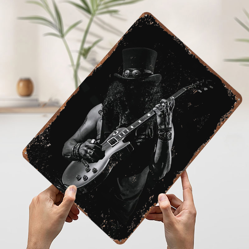 Slash Guitar Solo Metal Poster - Home Decor Solo review and price