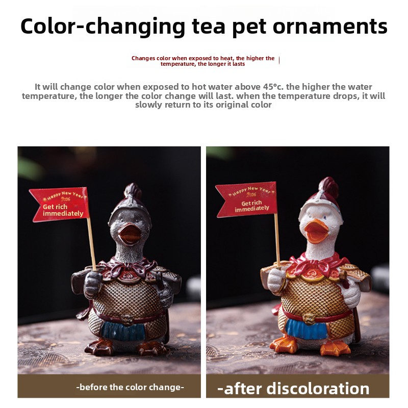 Color Changing Warrior Duck Te - Home Decor Duck review and price