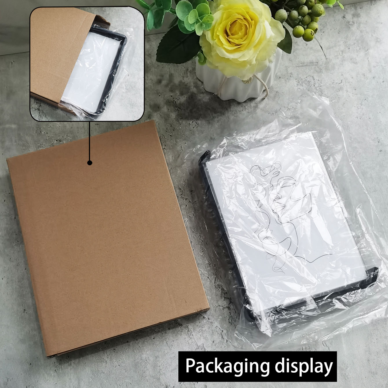Acrylic Black Photo Frame 10X1 - Bamboo Photo Frame review and price