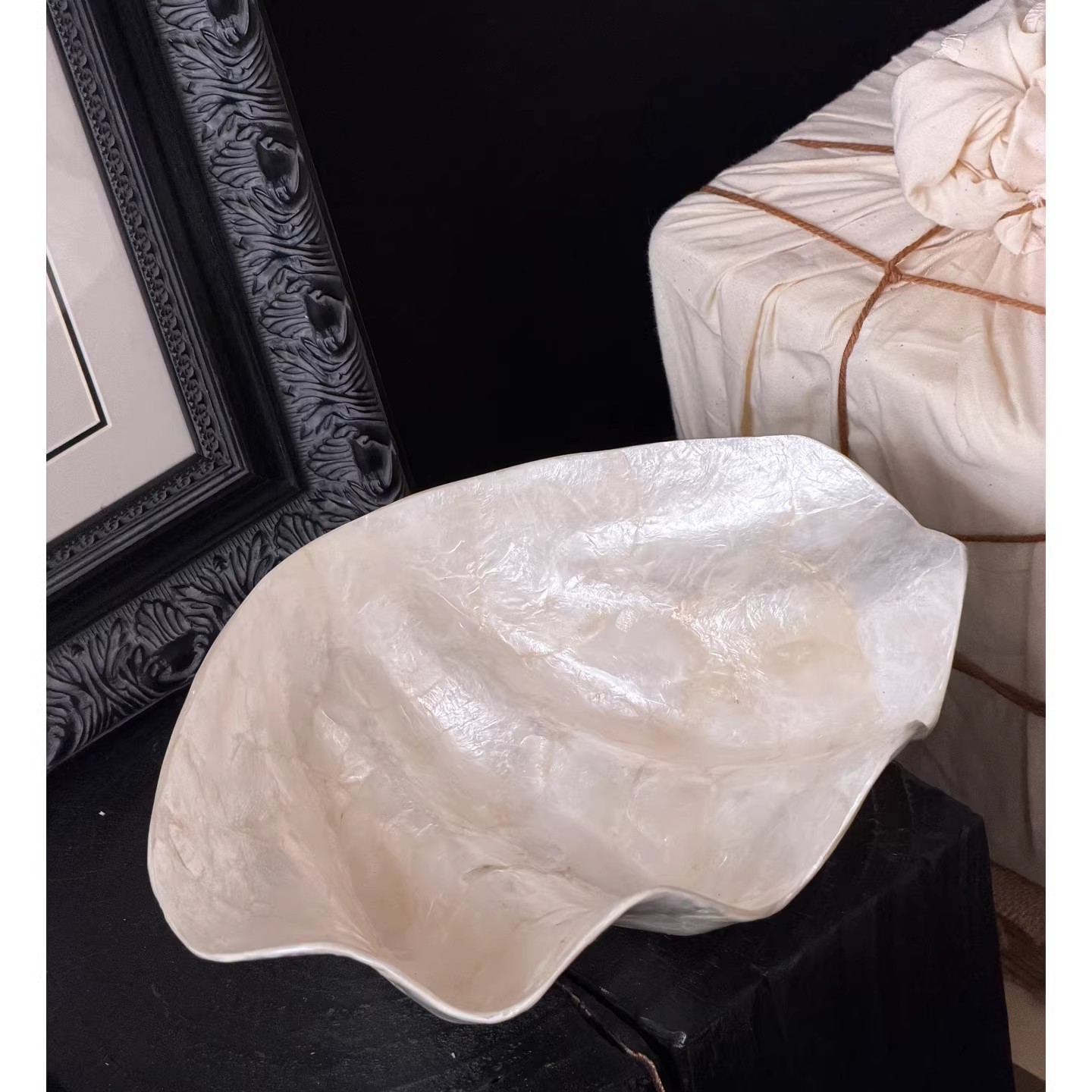 Shell Tray Simulated Shell Bow - Ceramic Trinket Dish review and price
