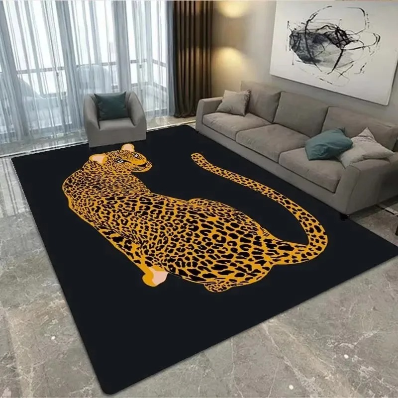 Golden Leopard Design Living R - Home Decor Ig review and price