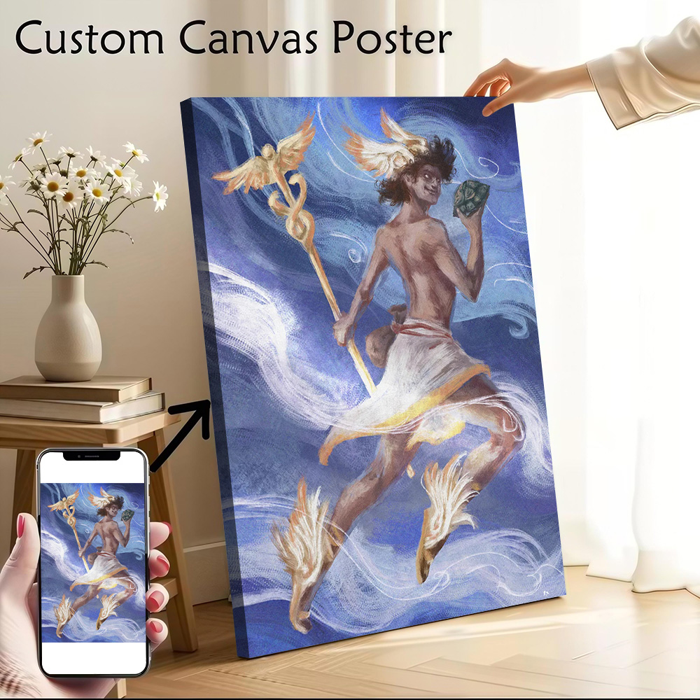 Hermes Canvas Poster Customiza - Home Decor Hermes review and price