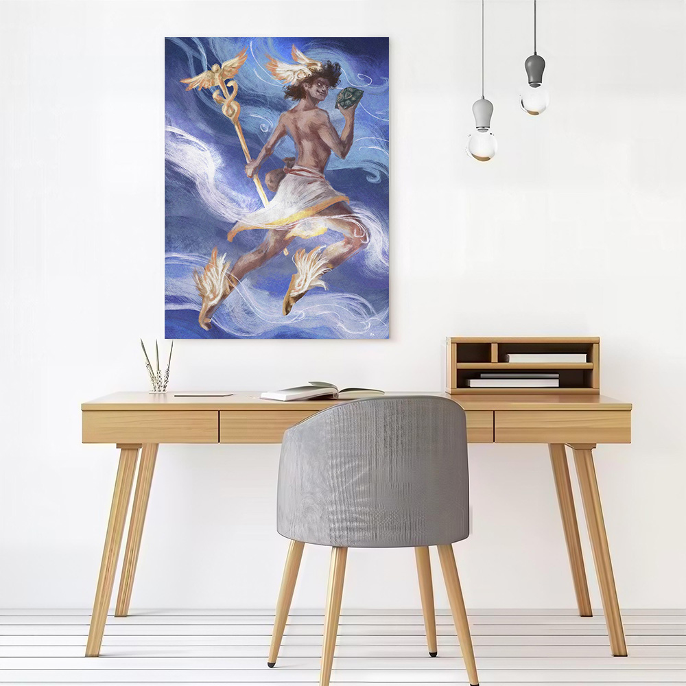 Hermes Canvas Poster Customiza - Home Decor Hermes review and price