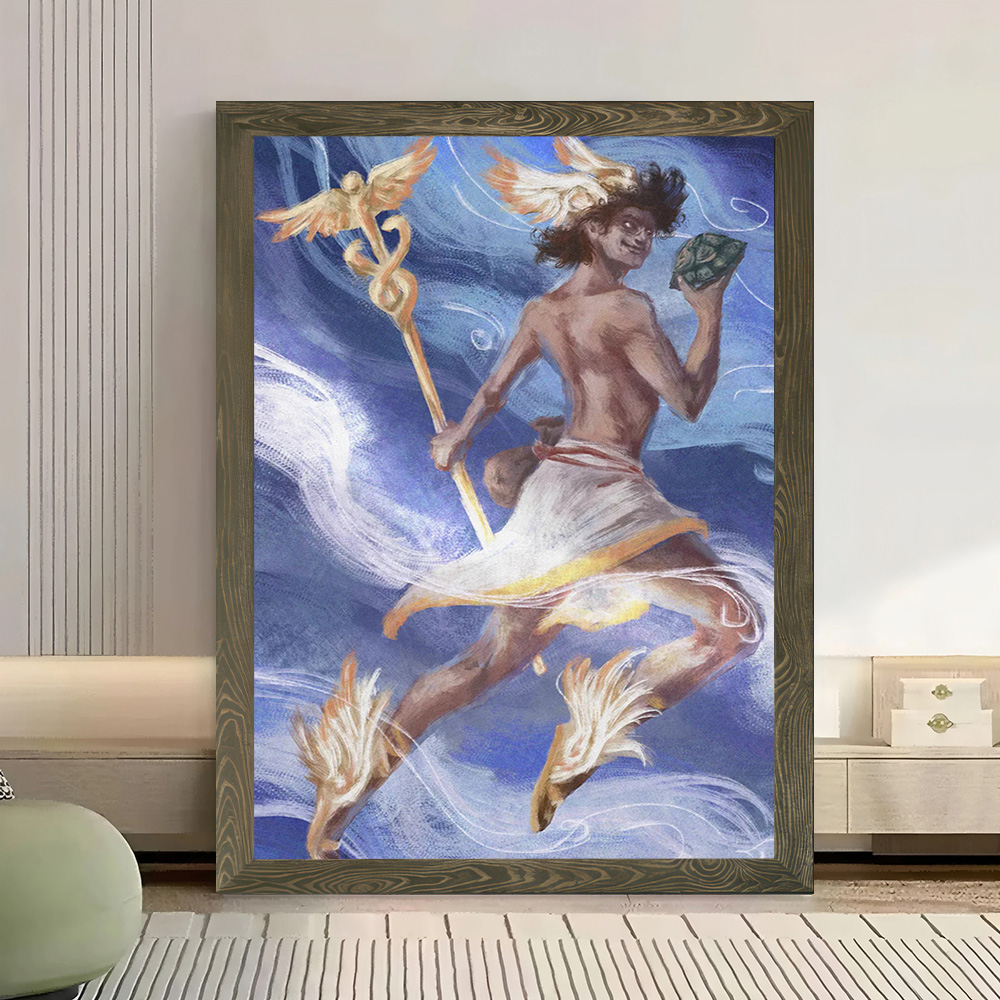 Hermes Canvas Poster Customiza - Home Decor Hermes review and price