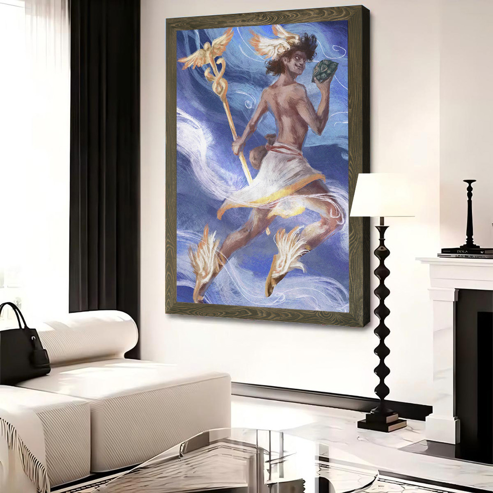 Hermes Canvas Poster Customiza - Home Decor Hermes review and price