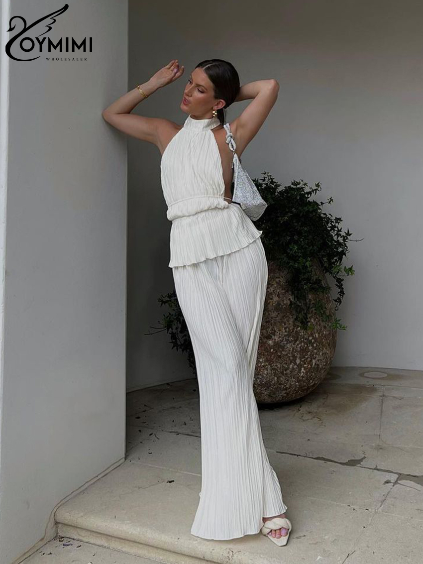 Oymimi Sexy White Pleated 2 Pi - Home Decor Zara review and price