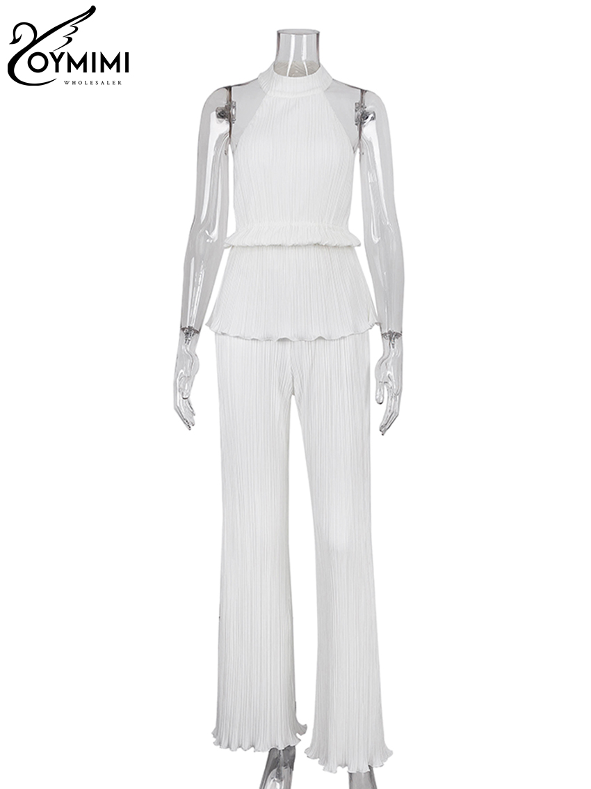 Oymimi Sexy White Pleated 2 Pi - Home Decor Zara review and price