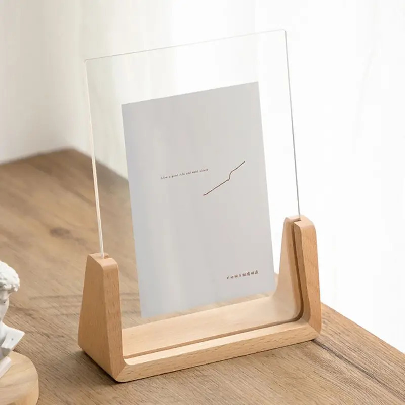 Walnut/Beech Creative Photo Fr - Bamboo Photo Frame review and price