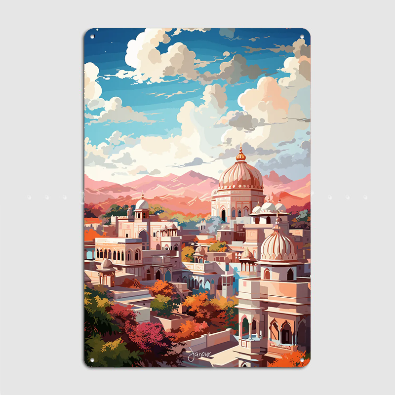 JAIPUR Oil Painting Travel Sce - Home Decor Jaipur review and price