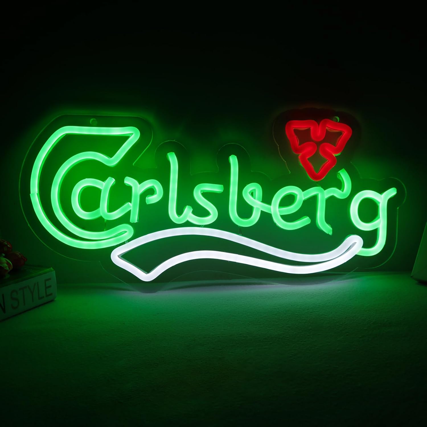 Beer Neon Sign Business USB Le - Home Decor Wall Art review and price