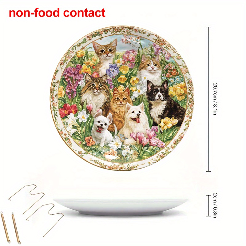 1pc 8-Inch Round Ceramic Hangi - Ceramic Trinket Dish review and price