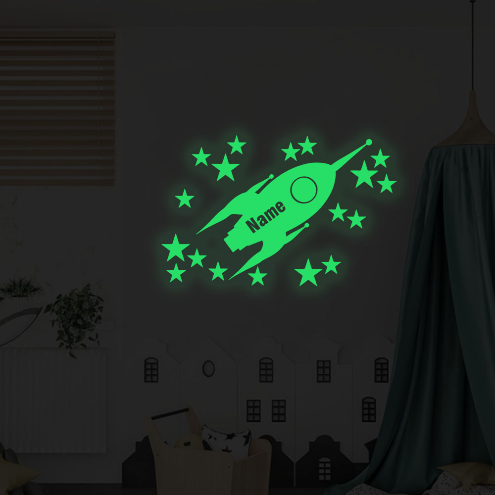 1pc Cartoon Rockets and stars  - Home Decor Living Room review and price