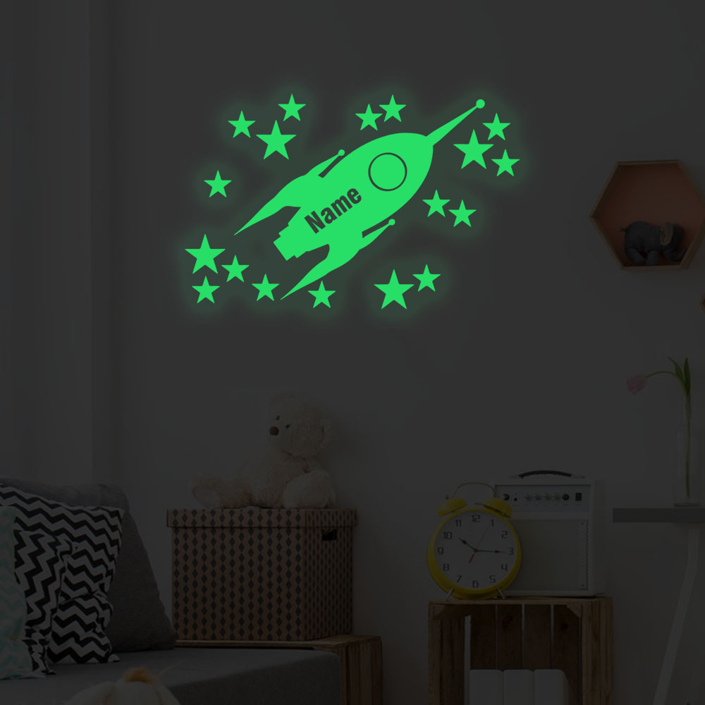 1pc Cartoon Rockets and stars  - Home Decor Living Room review and price
