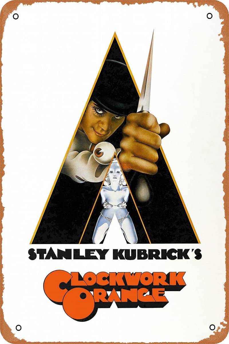 A Clockwork Orange Movie Poste - Home Decor Orange review and price