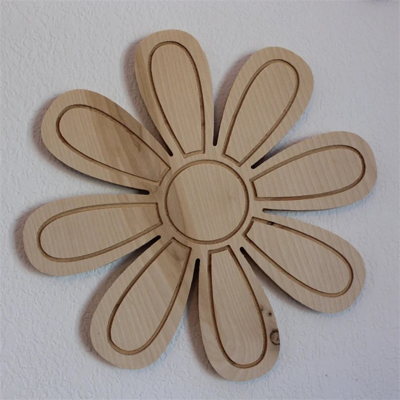 Ins Wooden Daisy Wall Flowers  - Home Decor Daisy review and price