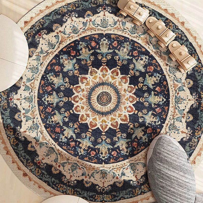Ethnic Style Mandala Round Car - Home Decor Ig review and price