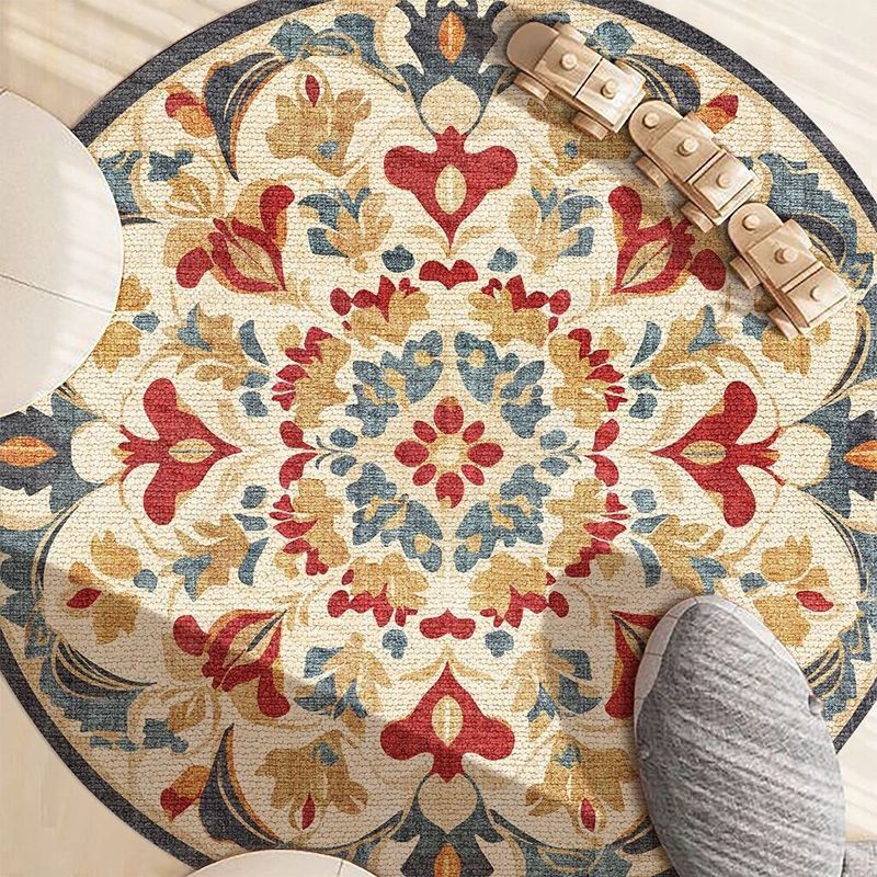 Ethnic Style Mandala Round Car - Home Decor Ig review and price