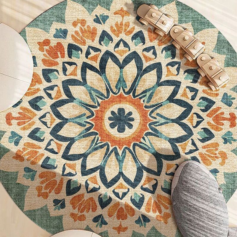 Ethnic Style Mandala Round Car - Home Decor Ig review and price