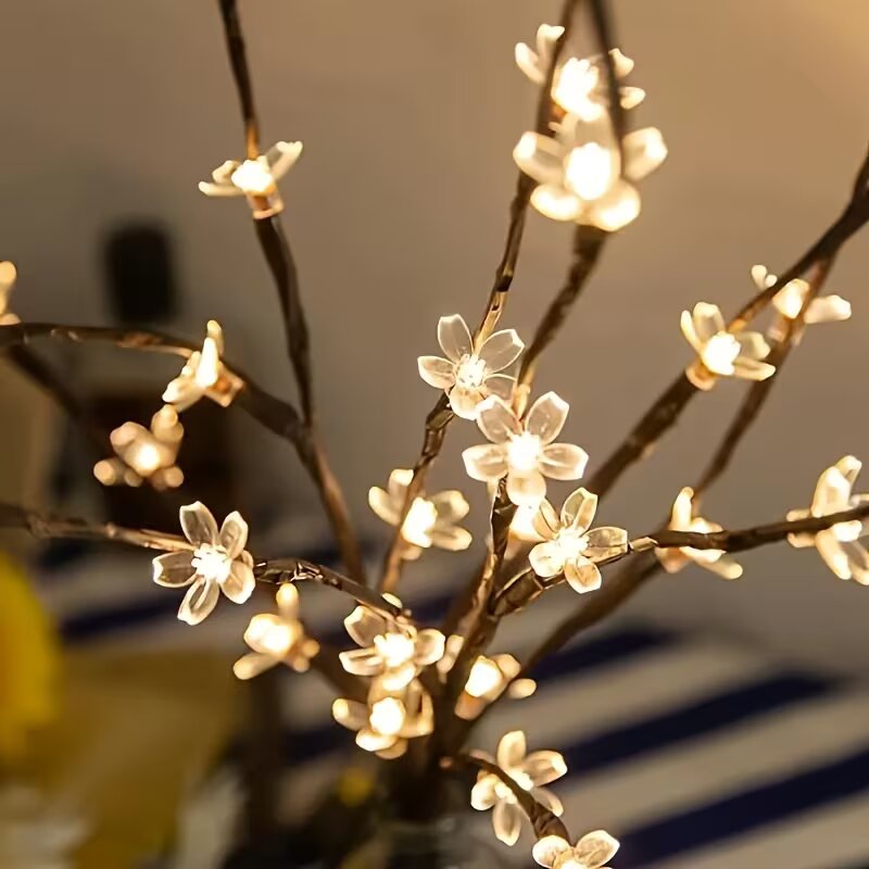 1/2PC 20LED Cherry Blossom Tre - Home Decor Outside review and price