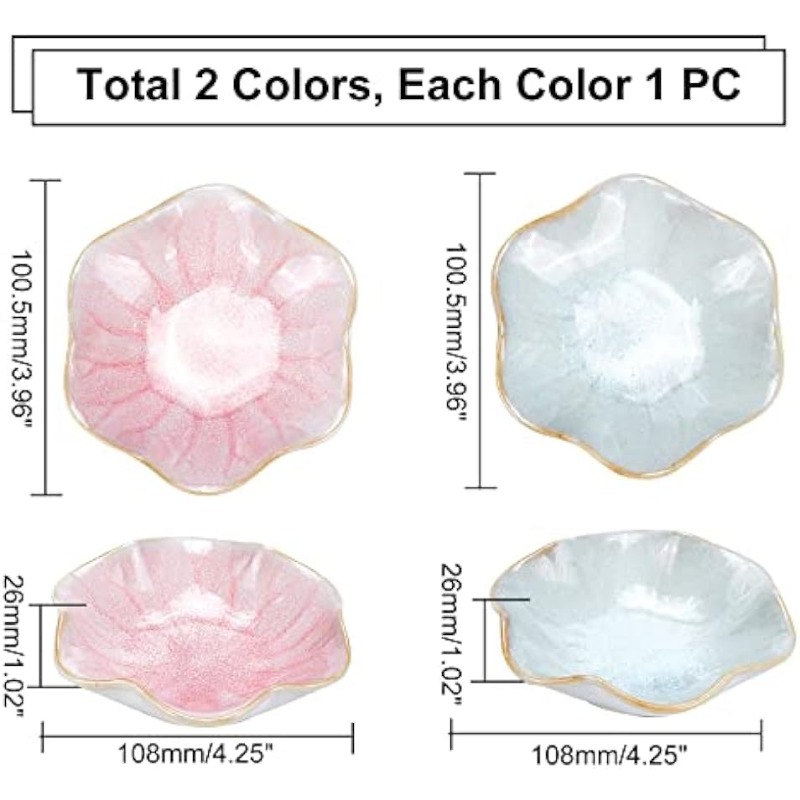 Flower Jewelry Tray, Ring Dish - Ceramic Trinket Dish review and price