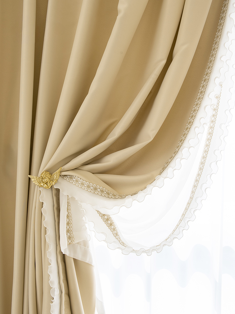 Art Cream Curtain French Luxur - Home Decor Ig review and price