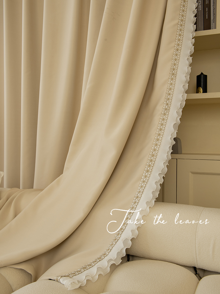 Art Cream Curtain French Luxur - Home Decor Ig review and price