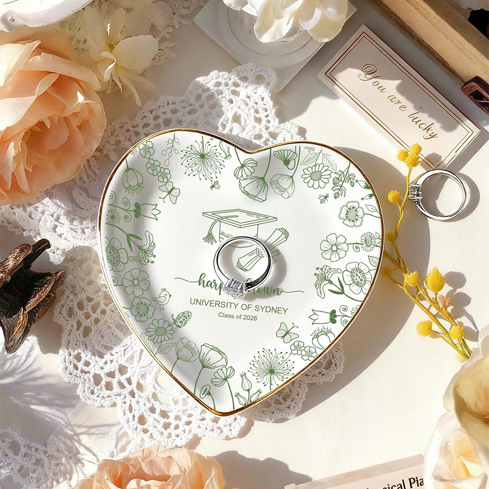 Personalised Bestie Photo Trin - Ceramic Trinket Dish review and price