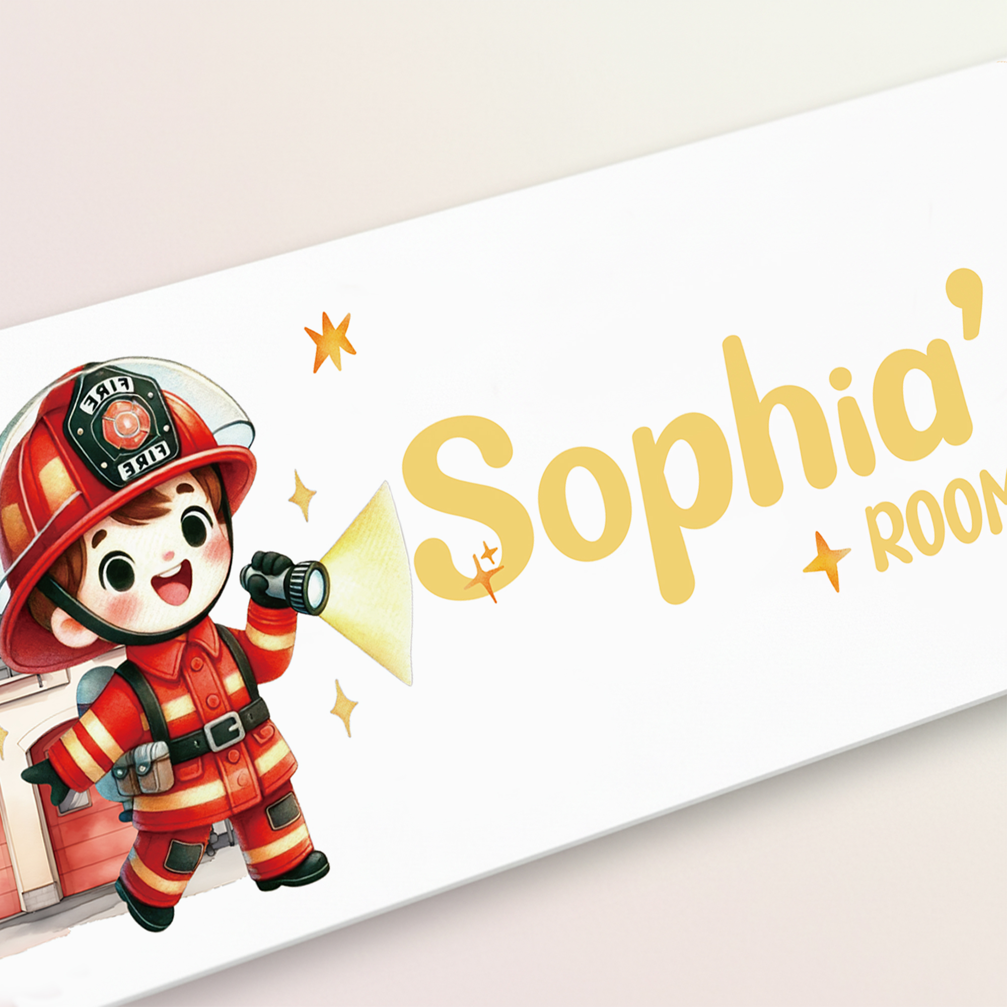 1pc Custom Firefighters Name/T - Home Decor Living Room review and price
