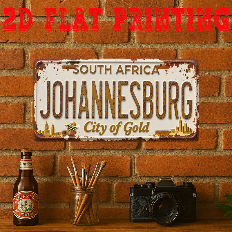 Vintage Metal Tin Sign Johanne - Home Decor Johannesburg review and price