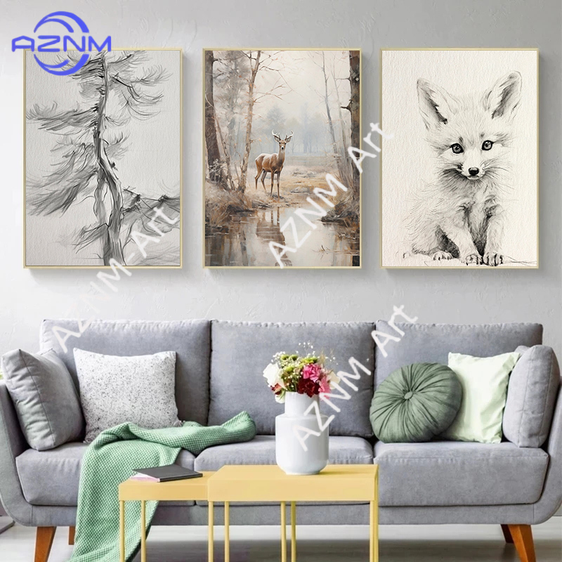 Vintage Neutral Pine Branch De - Home Decor Disney review and price