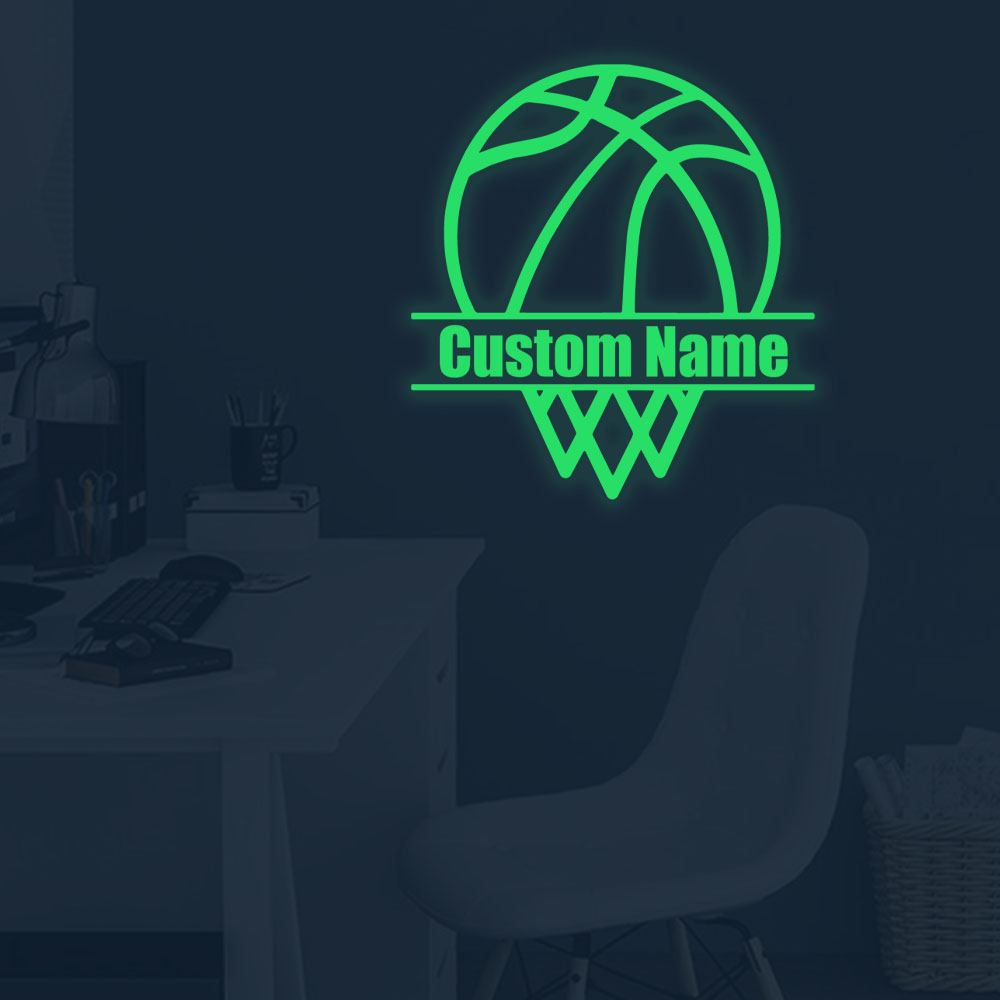 1pc Cartoon Basketball Custom  - Home Decor Wall Art review and price