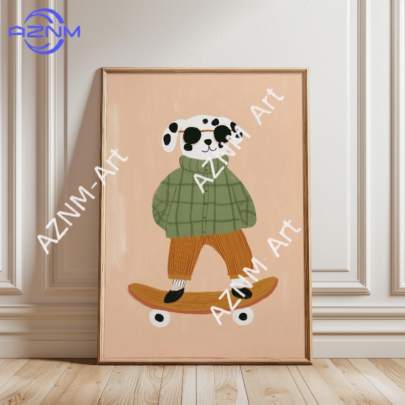 1PC Funny Animal Skateboarding - Home Decor Duck review and price