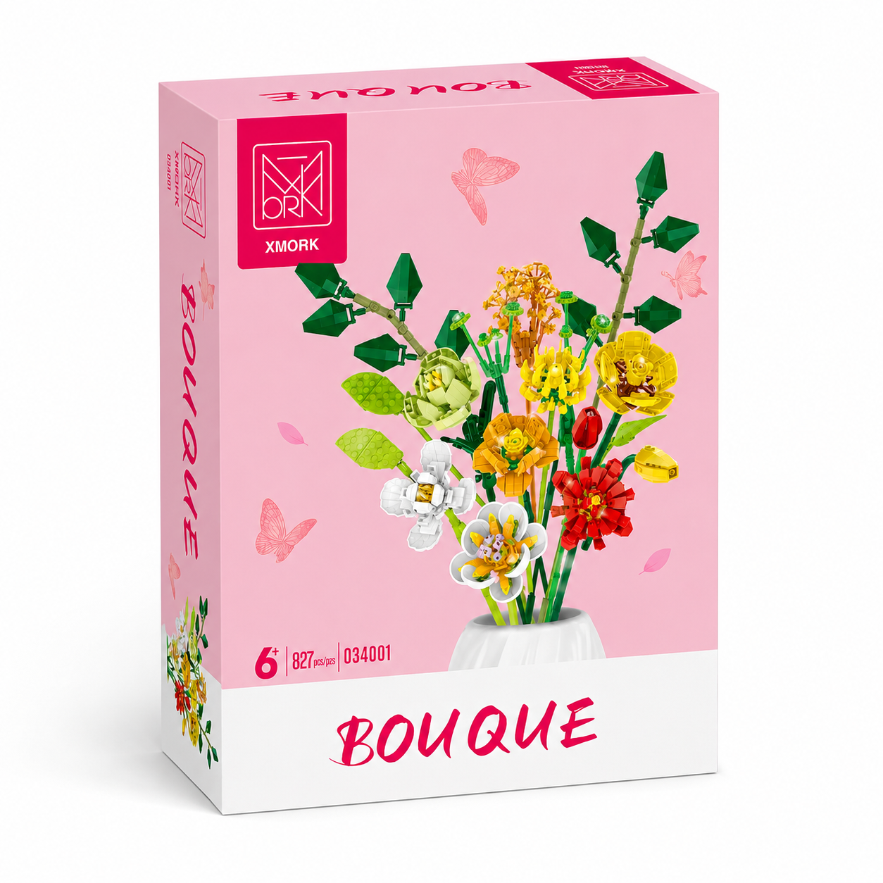 Bouquet Flower Building Blocks - Home Decor Vase review and price