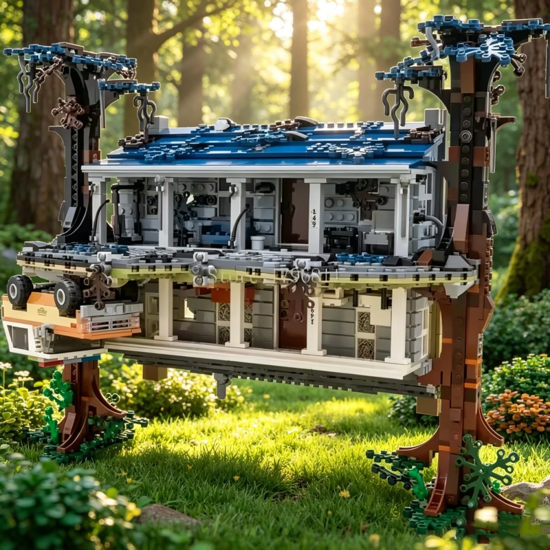New MOC Upside Down World Hous - Home Decor Disney review and price