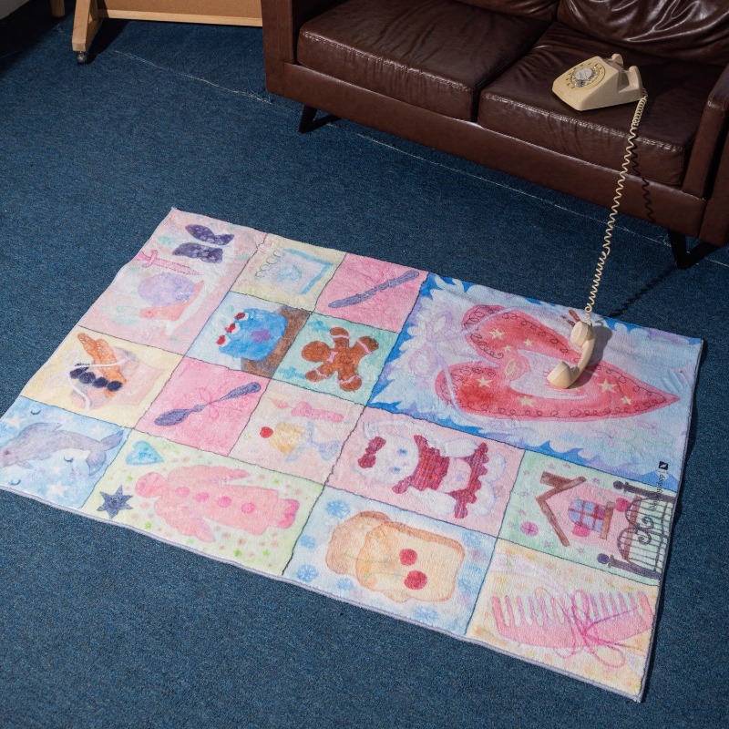 Pink Cute Girl Bedroom Carpet  - Home Decor Ig review and price