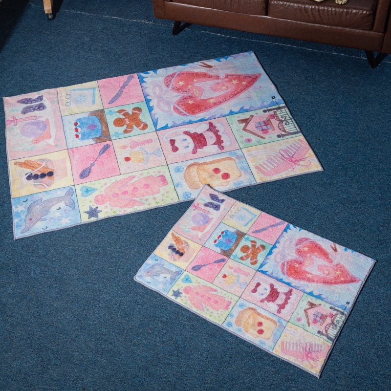 Pink Cute Girl Bedroom Carpet  - Home Decor Ig review and price