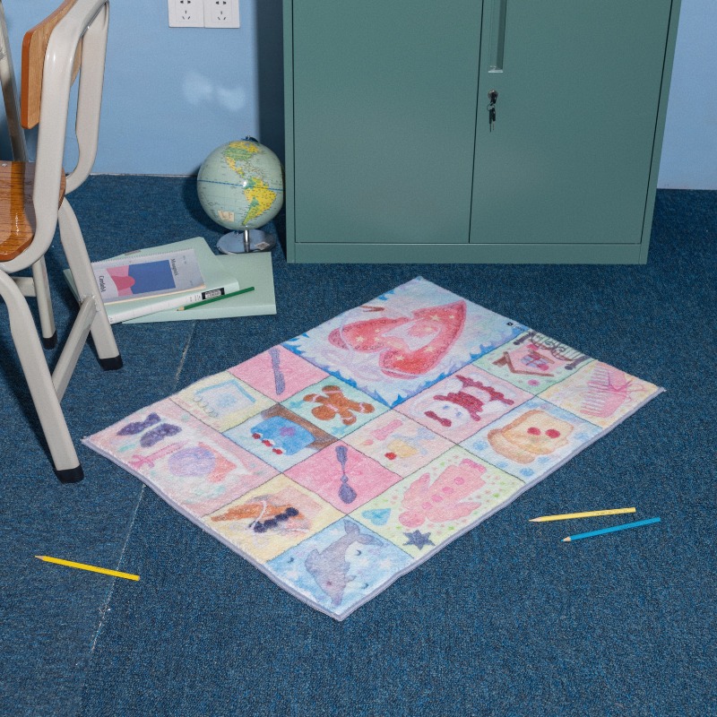 Pink Cute Girl Bedroom Carpet  - Home Decor Ig review and price