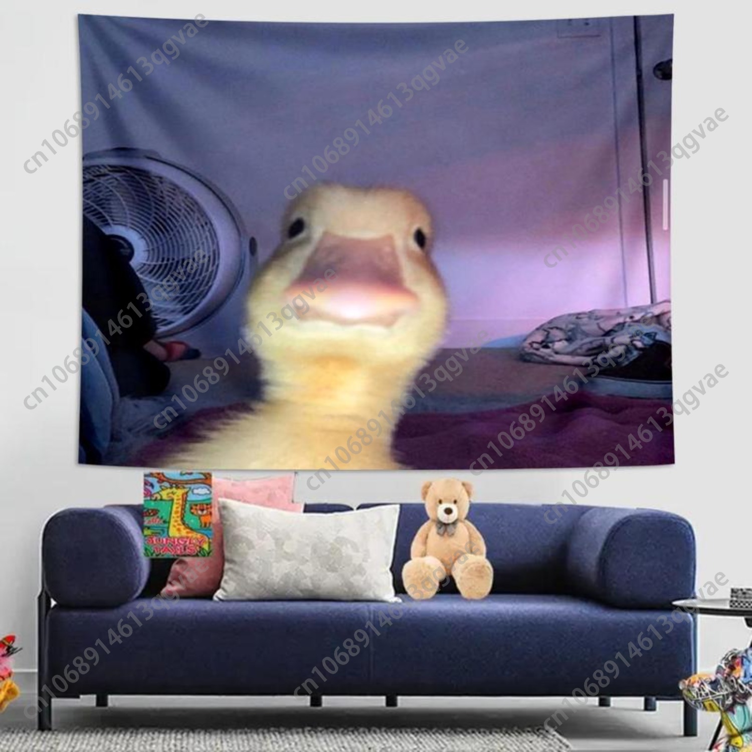 Cute Duck Pattern Tapestry Mul - Home Decor Duck review and price