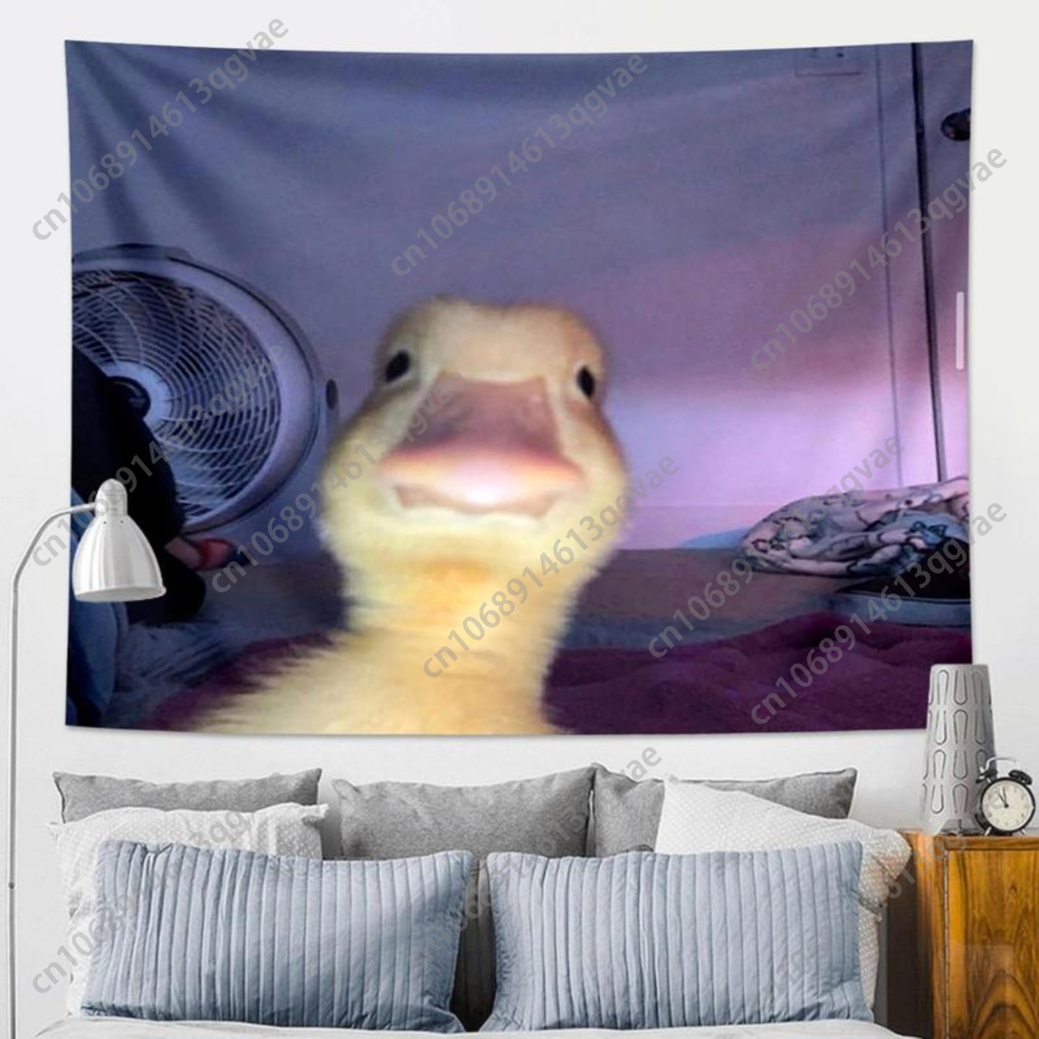 Cute Duck Pattern Tapestry Mul - Home Decor Duck review and price