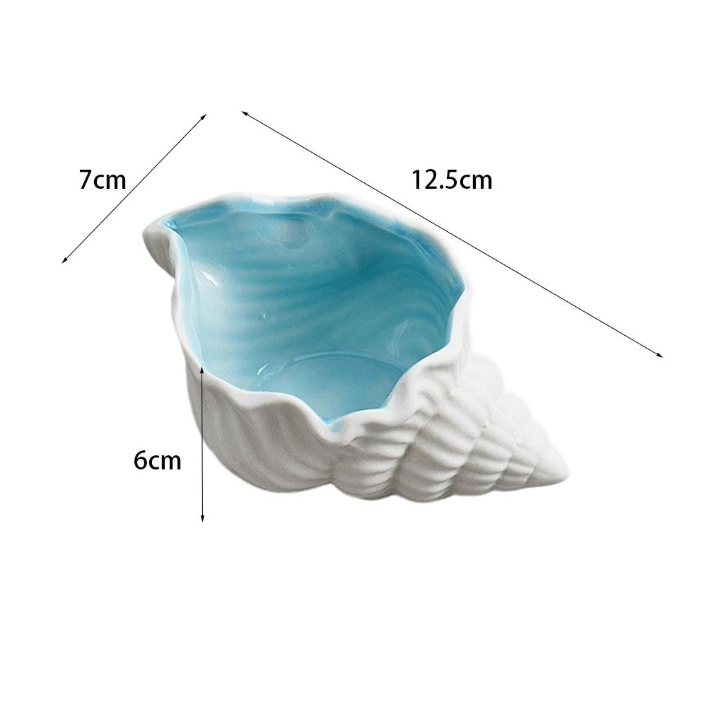 Conch Shape Ceramic Jewelry Tr - Ceramic Trinket Dish review and price
