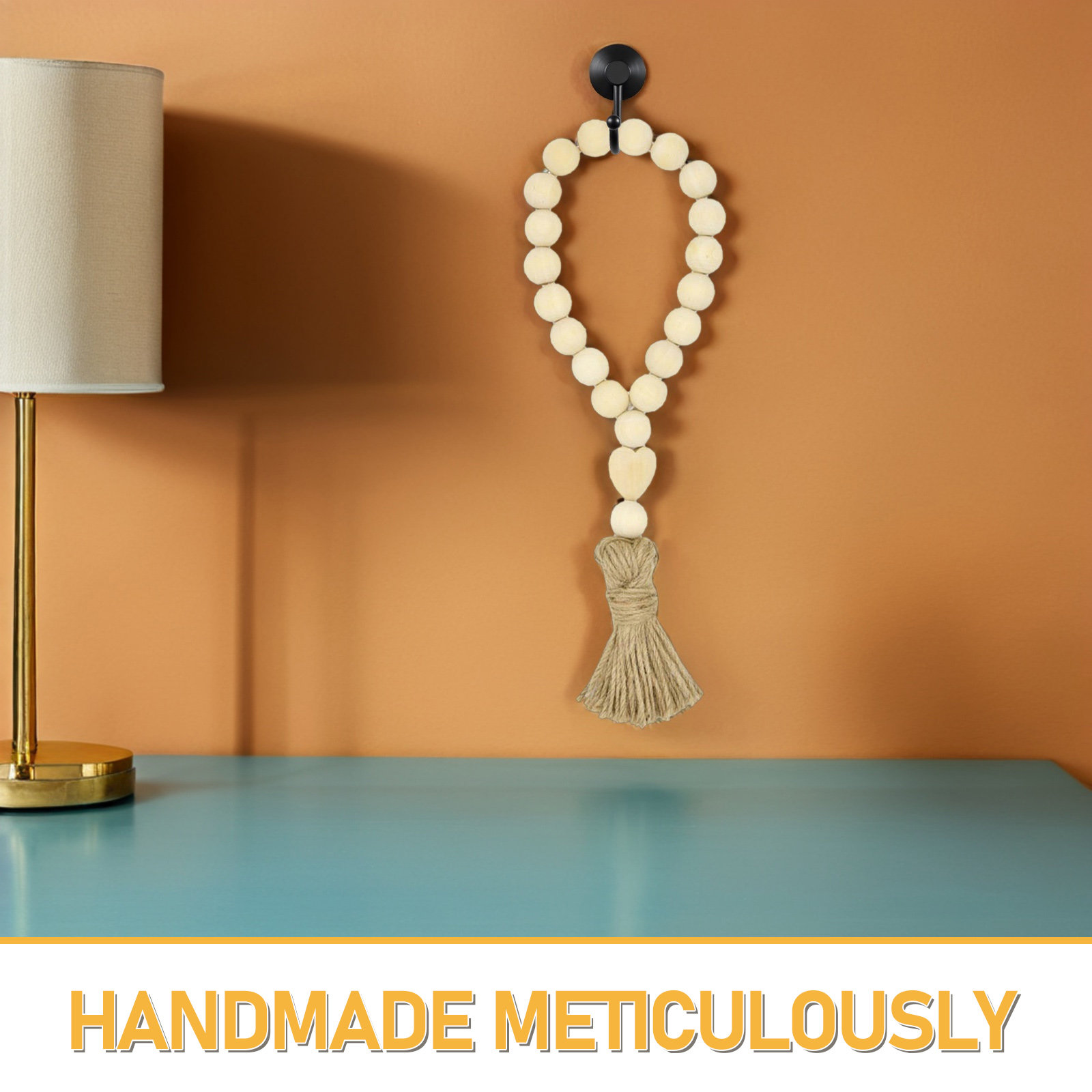 Handmade Wooden Beads Garland  - Home Decor Vase review and price