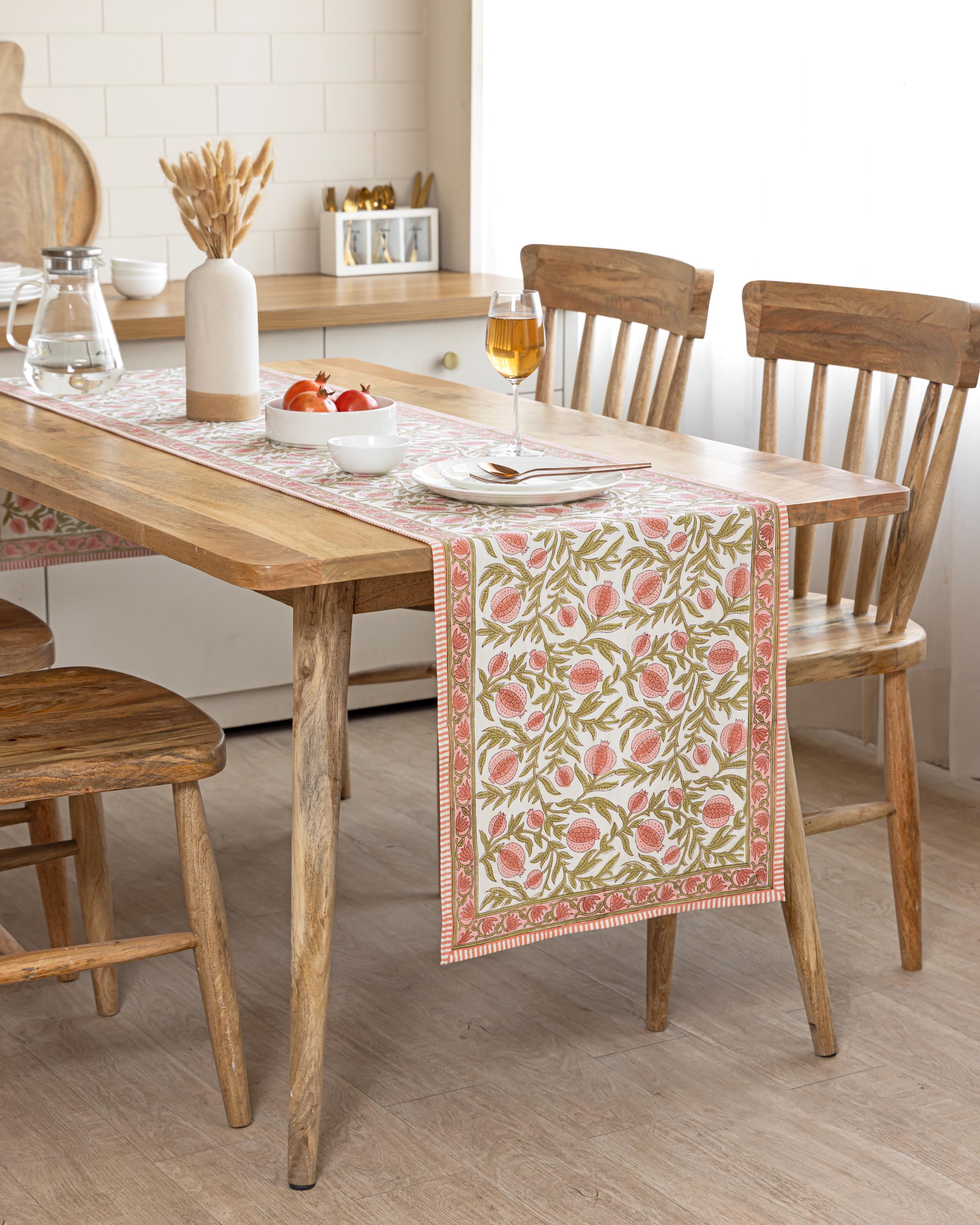 Coral Olive Green Pomegranate  - Home Decor Jaipur review and price