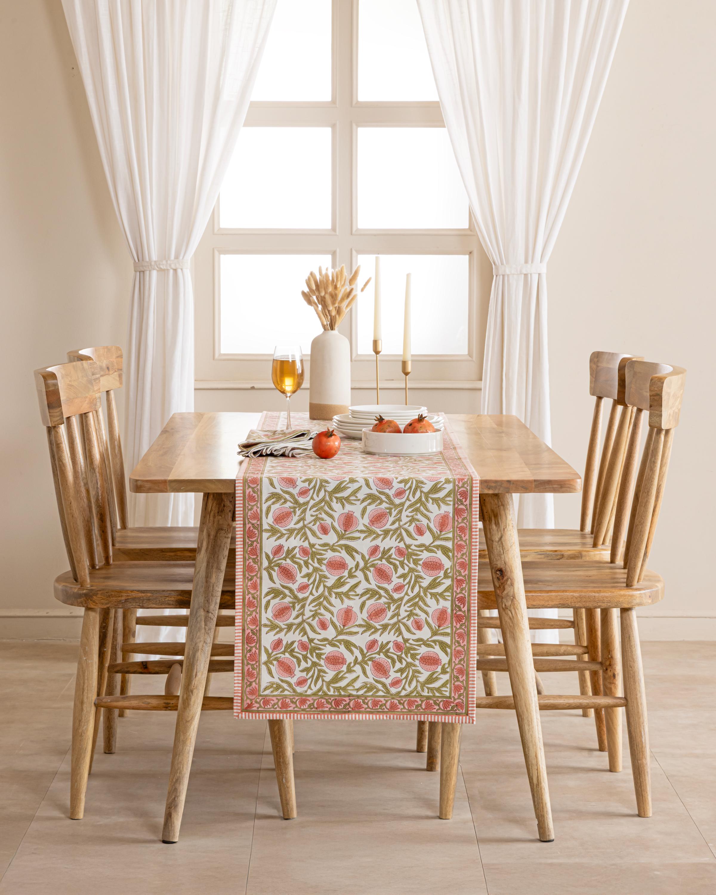 Coral Olive Green Pomegranate  - Home Decor Jaipur review and price