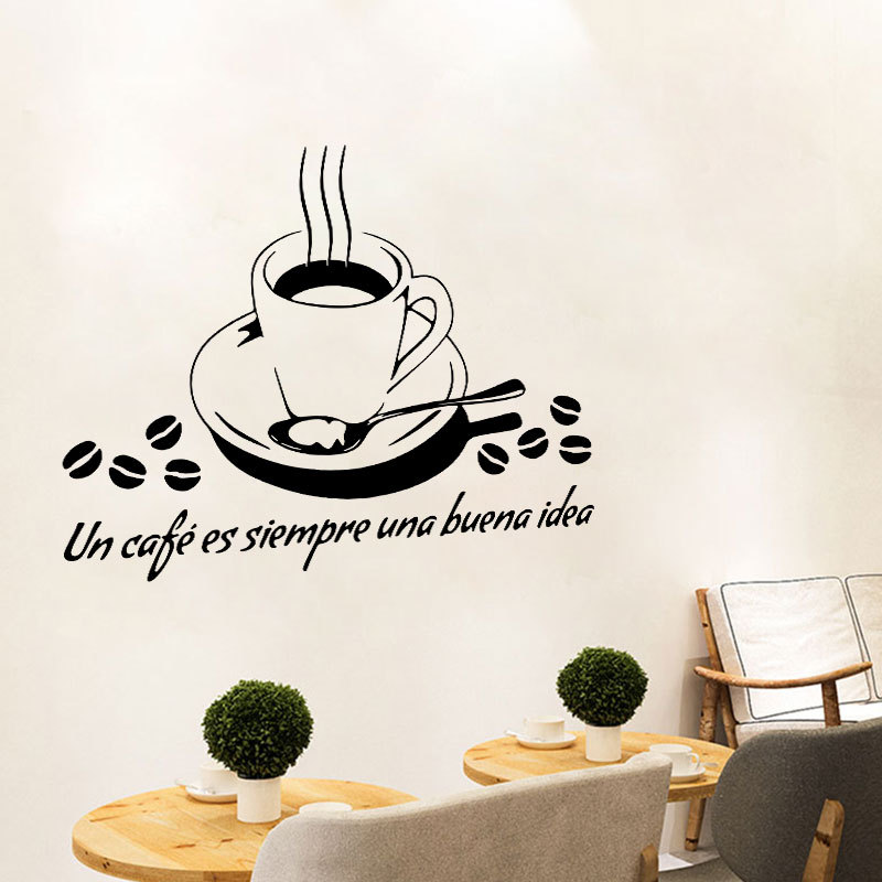Un Cafe Es Sirmpre Una Buena I - Home Decor Living Room Ideas review and price