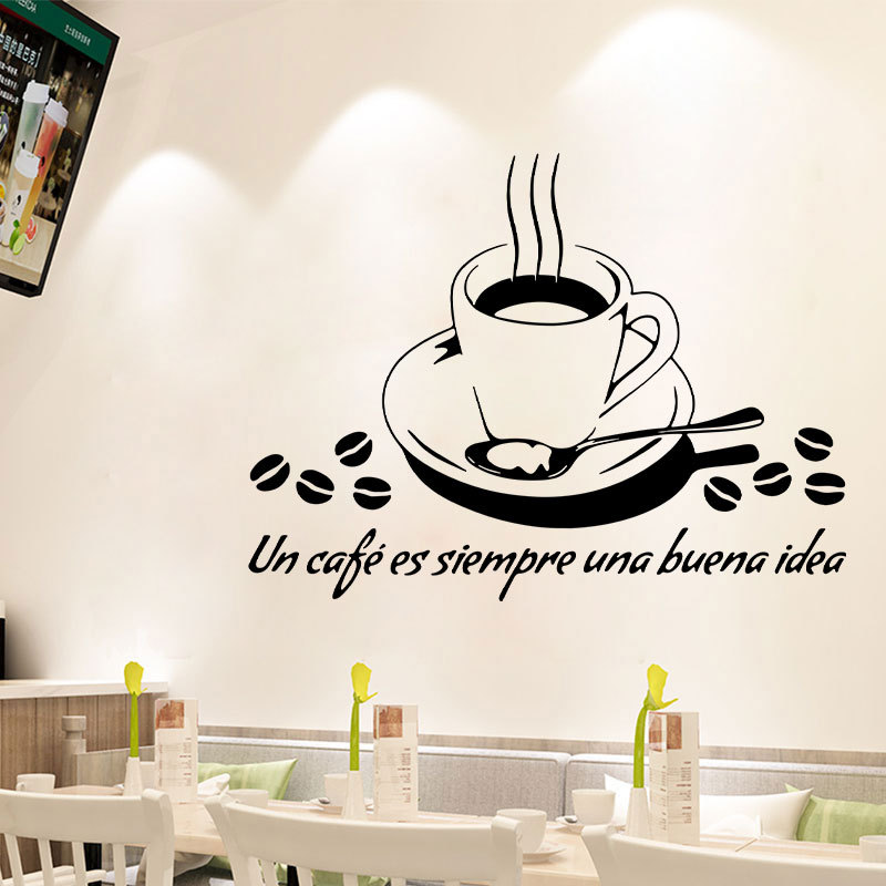 Un Cafe Es Sirmpre Una Buena I - Home Decor Living Room Ideas review and price