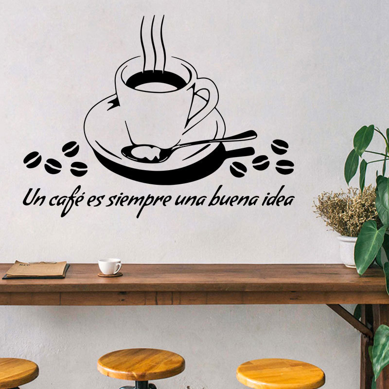 Un Cafe Es Sirmpre Una Buena I - Home Decor Living Room Ideas review and price