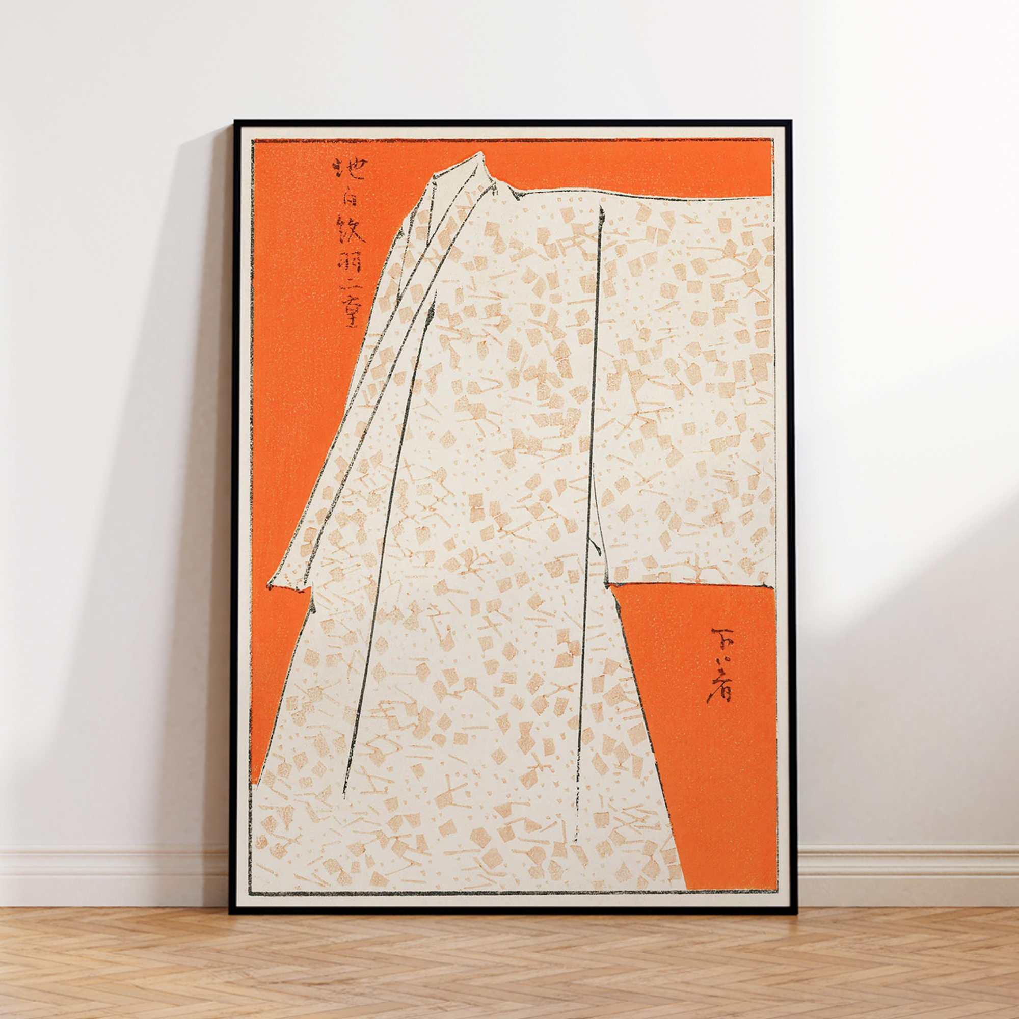 Minimalist Orange Japanese Wat - Home Decor Orange review and price