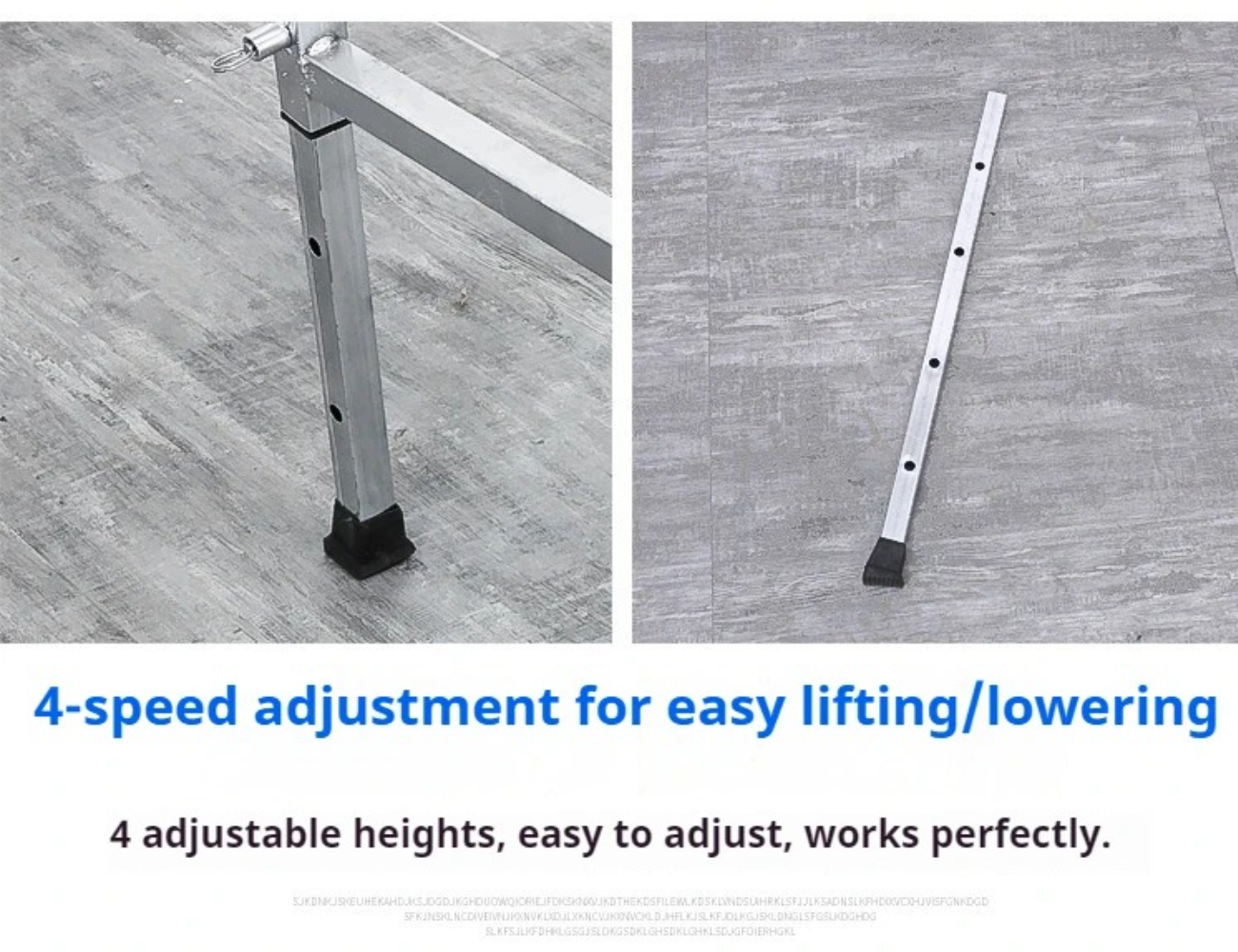 Steel scaffolding, foldable la - Home Decor Kit review and price